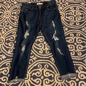 Distressed Jeans